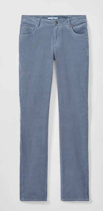 Hampton Garment-Dyed Corduroy Pant in Indigo by Johnnie-O