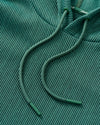 Hoppin Ribbed Knit Performance Hoodie in Heather Zest by Johnnie-O