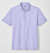 Island Cocktail Performance Jersey Polo in Viola by Johnnie-O