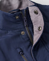 Juno Quilted Snap Jacket in Navy by Johnnie-O