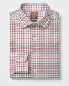 Merced Check Top Shelf Cotton Button Down Shirt in Ripple by Johnnie-O
