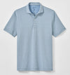 Performance Jersey Polo - Michael Stripe in Carbon Navy by Johnnie-O