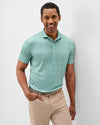 Bars Open Performance Jersey Polo in Sublime by Johnnie-O