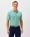 Beau Stripe Performance Jersey Polo in Sublime by Johnnie-O