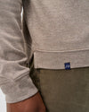 Cotton Blend Hoodie in Coffee by Johnnie-O