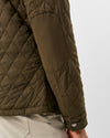 Juno Quilted Snap Jacket in Mangrove by Johnnie-O