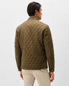 Juno Quilted Snap Jacket in Mangrove by Johnnie-O