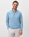 Sof Tech Performance 1/4 Zip in Carbon Fiber by Johnnie-O