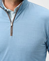 Sof Tech Performance 1/4 Zip in Carbon Fiber by Johnnie-O