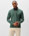 Sof Tech Performance 1/4 Zip in Evergreen by Johnnie-O