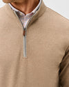 Sully 1/4 Zip Pullover in Cedar by Johnnie-O