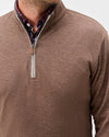 Sully 1/4 Zip Pullover in Grizzly by Johnnie-O