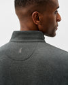 Sully 1/4 Zip Pullover in Heather Black by Johnnie-O