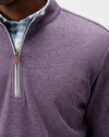 Sully 1/4 Zip Pullover in Huckleberry by Johnnie-O