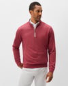 Sully 1/4 Zip Pullover in Port by Johnnie-O