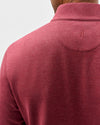 Sully 1/4 Zip Pullover in Port by Johnnie-O