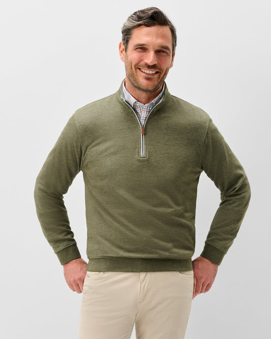 Sully 1/4 Zip Pullover in Sequoia by Johnnie-O
