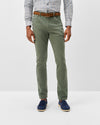 Carmel Sateen 5-Pocket Pant in Kelp by Johnnie-O