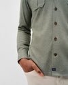 Sequoia Twill Solid Lodge Shirt in Forest by Johnnie-O