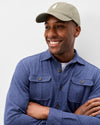 Sequoia Twill Solid Lodge Shirt in Twilight by Johnnie-O