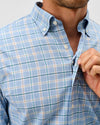 Basswood Plaid Everyday Performance Button Down Shirt in Maliblu by Johnnie-O