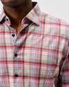 Rover Plaid Performance Flannel Button Down Shirt in Cabo by Johnnie-O