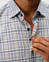 Tahoe Plaid Performance Flannel Button Down Shirt in Kona by Johnnie-O