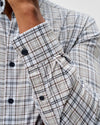 Tahoe Plaid Performance Flannel Button Down Shirt in Kona by Johnnie-O