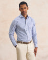 Bipane Top Shelf Stretch Twill Button Down Shirt in Cerulean by Johnnie-O