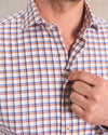 Bipane Top Shelf Stretch Twill Button Down Shirt in Harvest by Johnnie-O