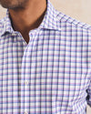 Bipane Top Shelf Stretch Twill Button Down Shirt in Violet by Johnnie-O