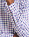 Bipane Top Shelf Stretch Twill Button Down Shirt in Violet by Johnnie-O
