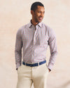 Merced Check Top Shelf Cotton Button Down Shirt in Ripple by Johnnie-O