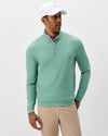 Motion Performance 1/4 Zip Pullover in Sublime by Johnnie-O