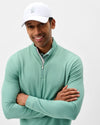 Motion Performance 1/4 Zip Pullover in Sublime by Johnnie-O