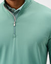 Motion Performance 1/4 Zip Pullover in Sublime by Johnnie-O