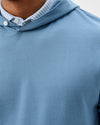 Pebble Performance Hoodie in Carbon Fiber by Johnnie-O