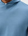Pebble Performance Hoodie in Carbon Fiber by Johnnie-O