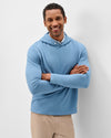 Pebble Performance Hoodie in Carbon Fiber by Johnnie-O