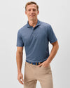 Performance Jersey Polo - Pip Floral in Navy by Johnnie-O