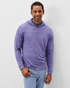 Remmy Midweight Performance Hoodie in Fig by Johnnie-O