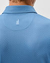 The O Performance Mesh Polo in Carbon Fiber by Johnnie-O