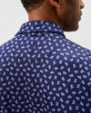 USA Performance Jersey Polo in Navy by Johnnie-O