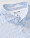 Performance Jersey Polo - Pip Floral in Maliblu by Johnnie-O
