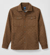 Quilted Chore Coat in Russet by Johnnie-O