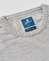 Ronald Merino Wool Crewneck Sweater in Light Gray by Johnnie-O