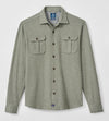 Sequoia Twill Solid Lodge Shirt in Forest by Johnnie-O