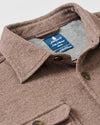 Sequoia Twill Solid Lodge Shirt in Havana by Johnnie-O