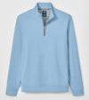 Sof Tech Performance 1/4 Zip in Carbon Fiber by Johnnie-O