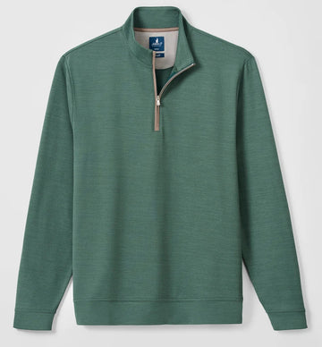 Sof Tech Performance 1/4 Zip in Evergreen by Johnnie-O